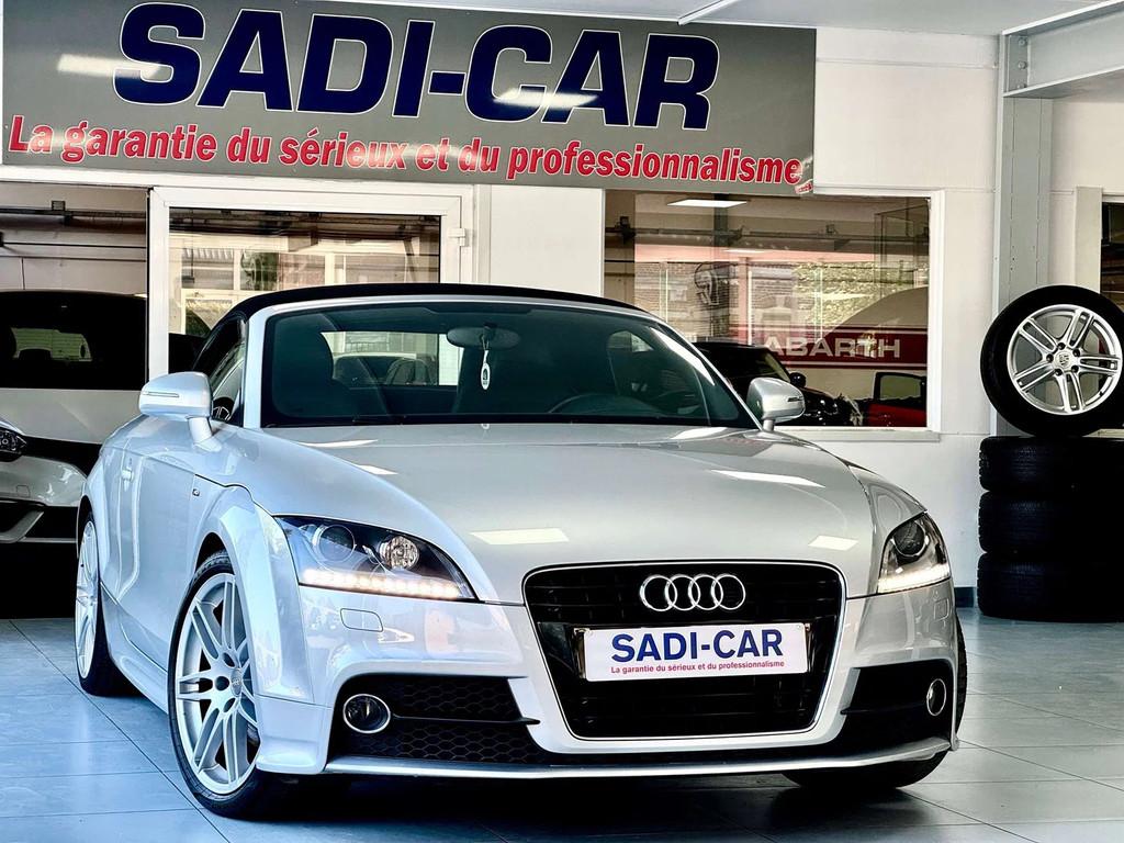 Audi TT Roadster 1.8 TFSI 160cv S LINE EDITION, Autos, Audi, Entreprise, Boîte manuelle, Noir, 2 portes