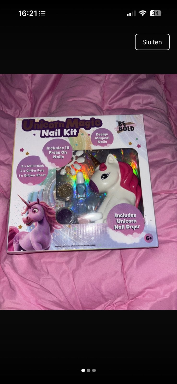 Unicorn manicure set, Enlèvement, Comme neuf