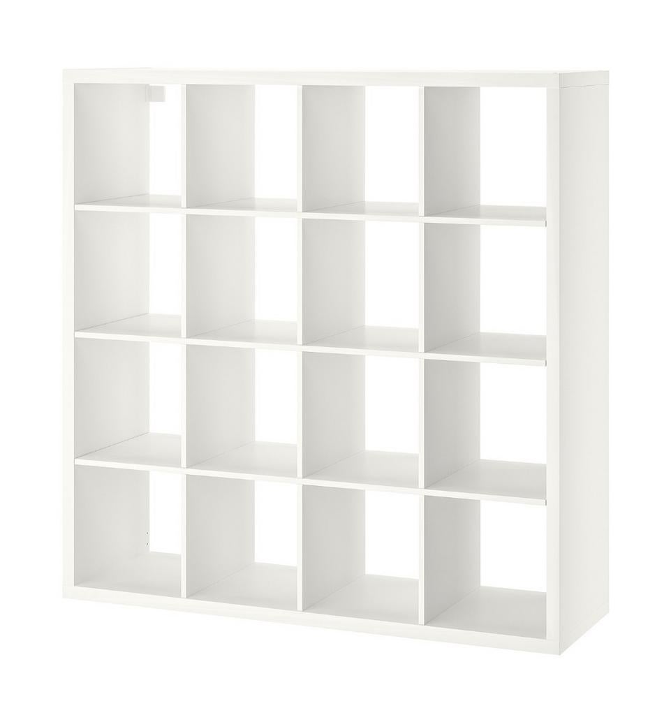 Ikea kallax kast wit 4x4 vakken - 147x147 cm, Huis en Inrichting, Ophalen, Met plank(en), Gebruikt, 100 tot 150 cm