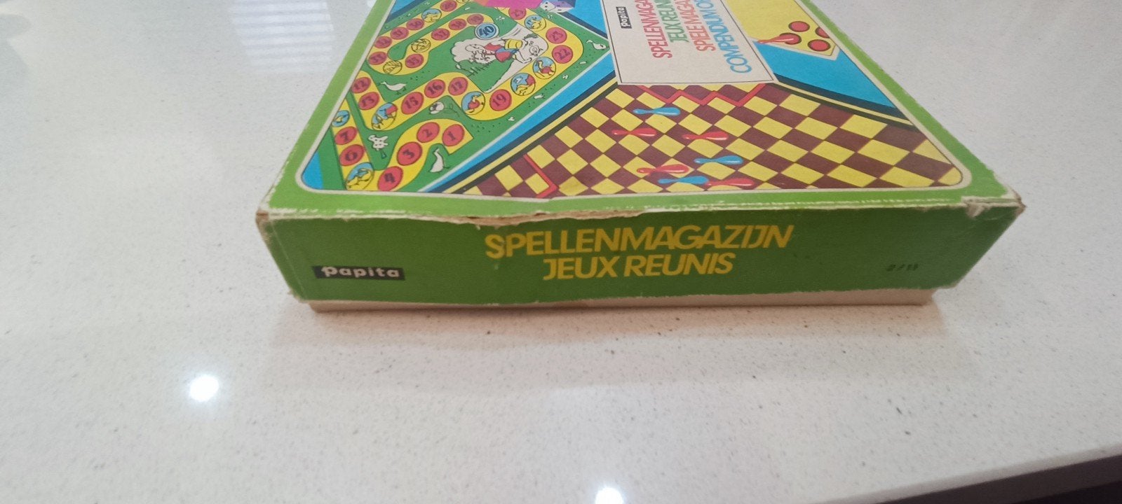 Oude Spelletjes doos, Ophalen