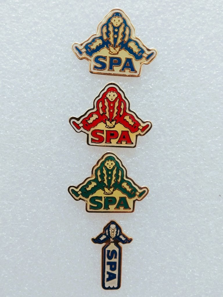 4 pins Spa Monopole, Enlèvement ou Envoi, Neuf, Marque, Insigne ou Pin's