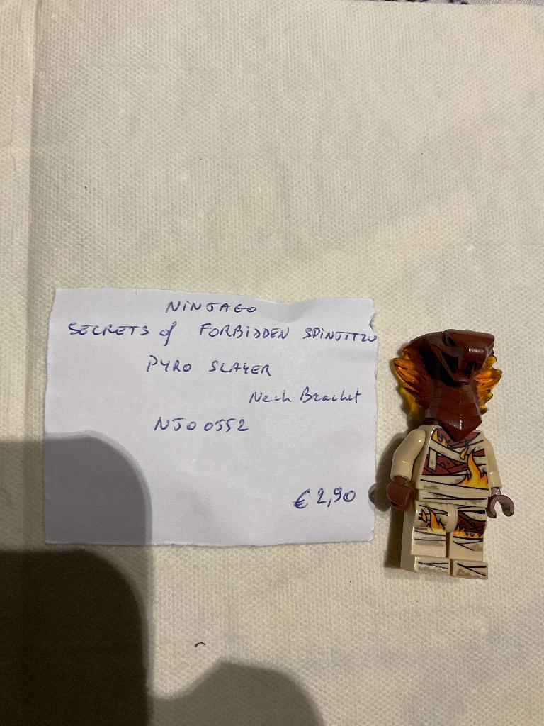 Lego Ninjago minifig njo0552 Pyro Slayer, Ophalen of Verzenden, Zo goed als nieuw, Complete set, Lego