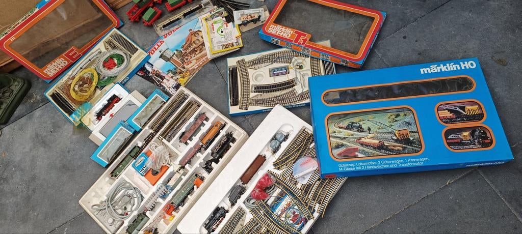 Collection de trains Märkling Vintage, Hobby & Loisirs créatifs, Trains miniatures | HO, Rails, Märklin, Enlèvement ou Envoi