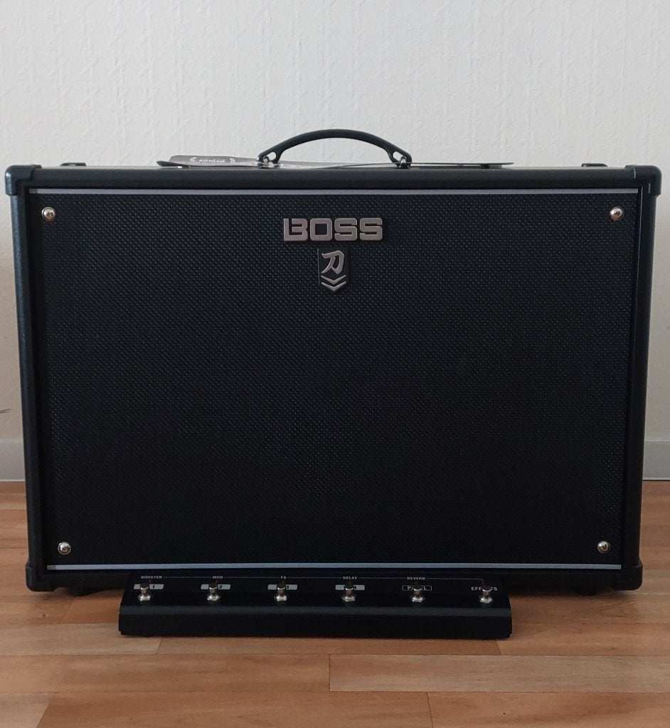 Boss Katana 100/212 MKII & Boss GA-FC, Muziek en Instrumenten, Ophalen, Zo goed als nieuw, Gitaar, 100 watt of meer