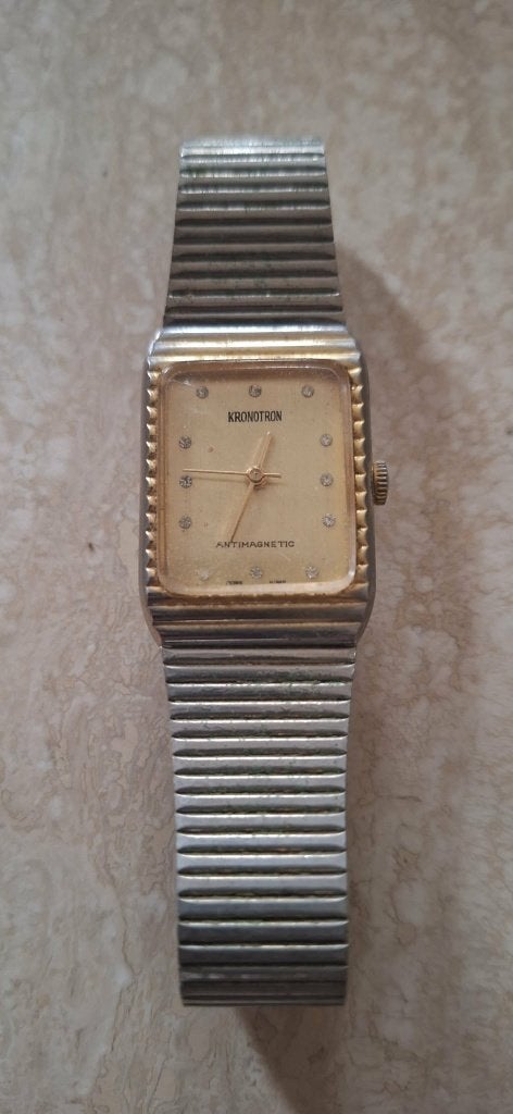 Kronotron Antimagnetic polshorloge, Bijoux, Sacs & Beauté, Montres | Hommes, Enlèvement, Utilisé, Montre-bracelet