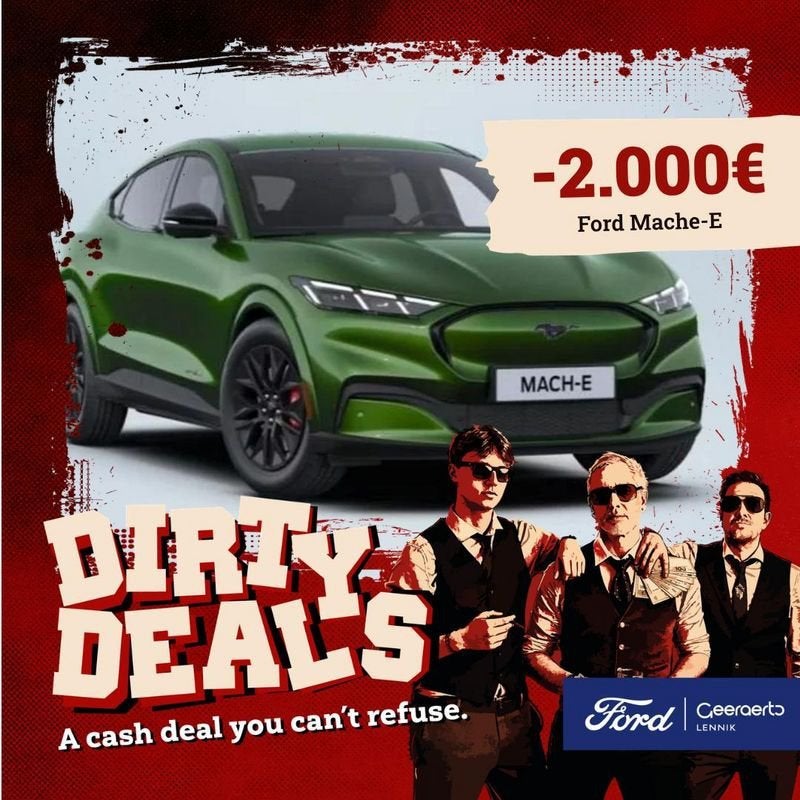 Ford Mustang Mach-E, Neuf, Entreprise, Noir, 5 portes