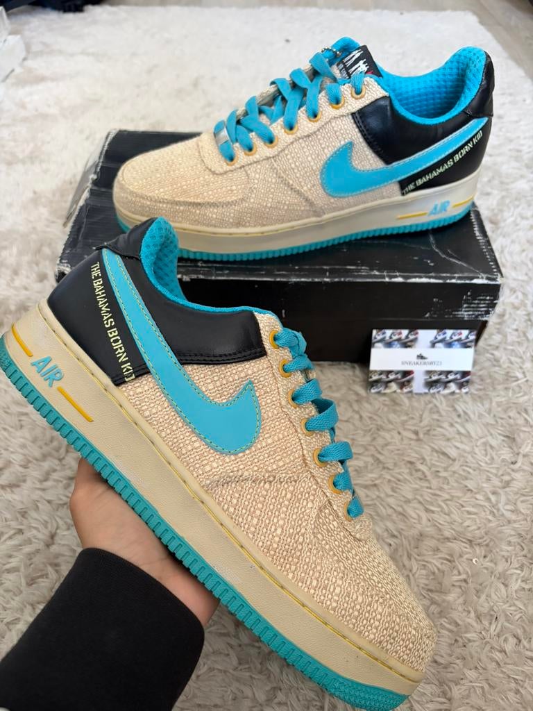 Nike Air Force 1 Low PRM Thompson Original Six 44, Neuf, Enlèvement ou Envoi, Bleu, Baskets