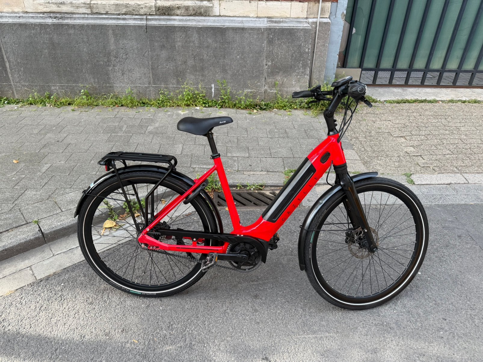 Gazelle Ultimate C8+ met midden Bosch motor, 51 tot 55 cm, Ophalen, Gebruikt, Gazelle