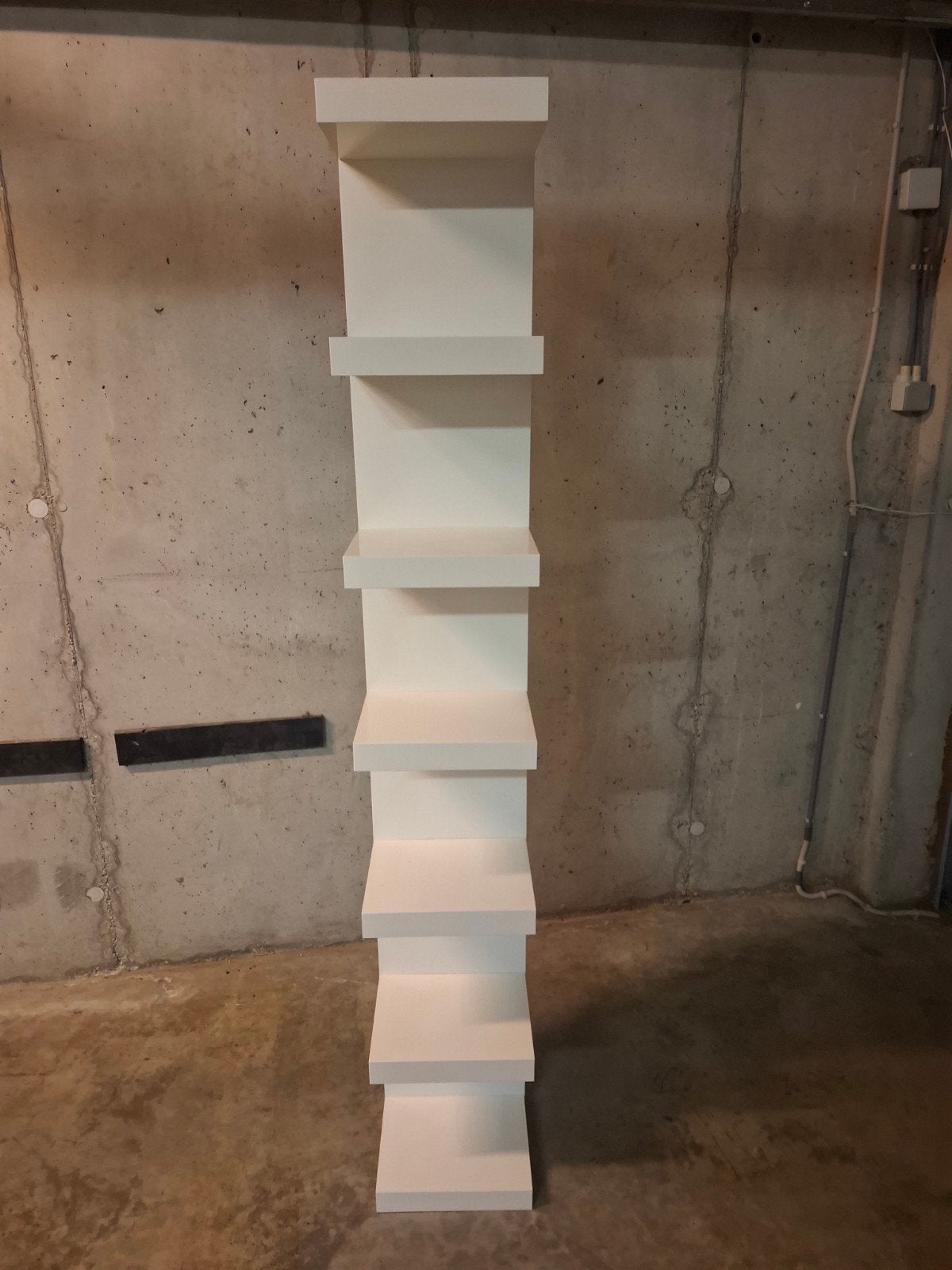 ikea lack wandrek 39190 wit, Ophalen, Zo goed als nieuw