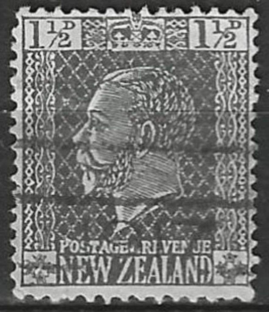 Nouvelle-Zélande 1915/1921 - Yvert 164 - George V (ST), Timbres & Monnaies, Timbres | Océanie, Envoi, Affranchi