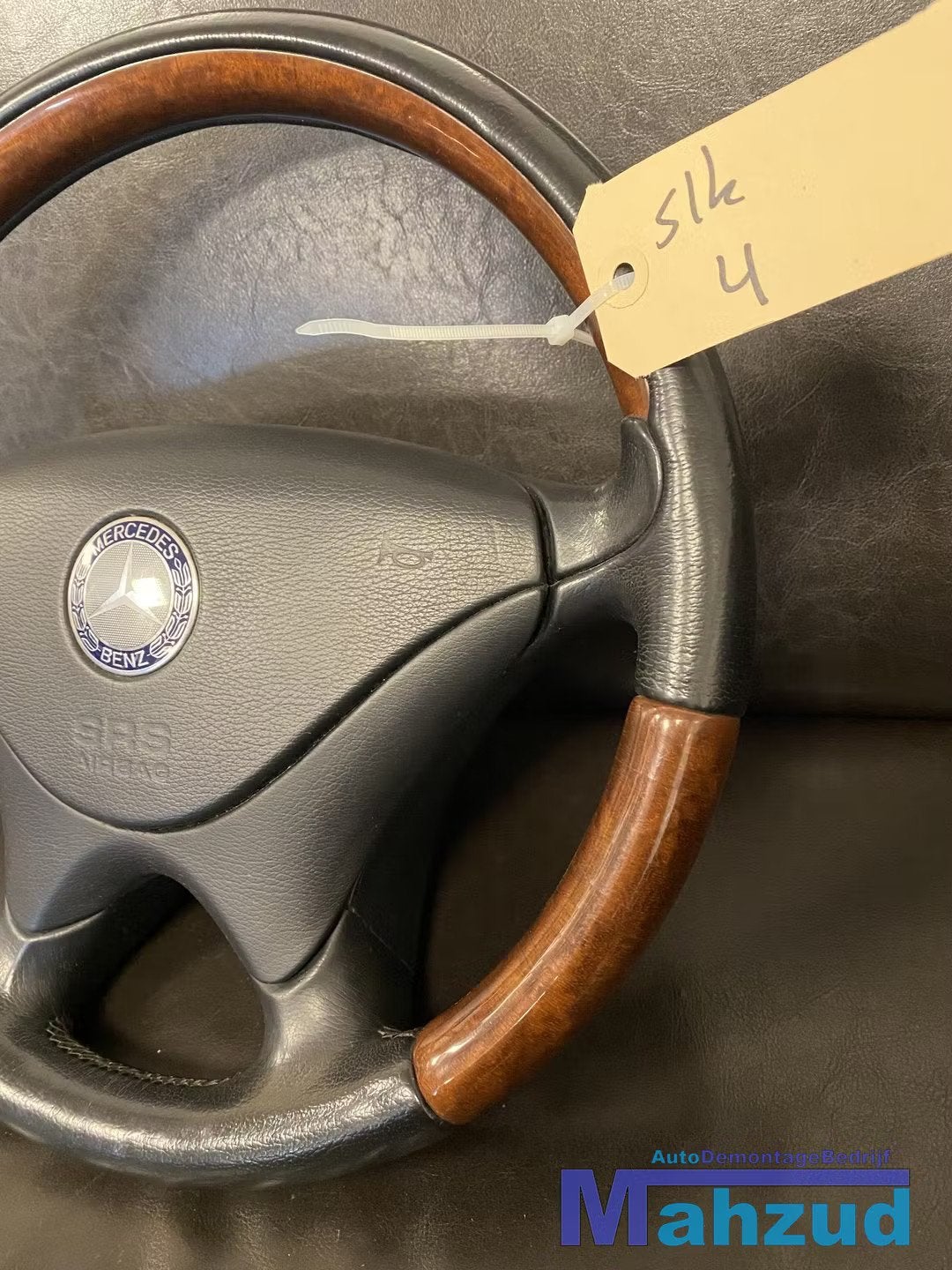 MERCEDES SLK CLK W208 R170 Stuurwiel hout leer met airbag zw, Mercedes-Benz AG, Mercedes-Benz, Utilisé, Mercedesstrasse 120
70372  Stuttgart, DE