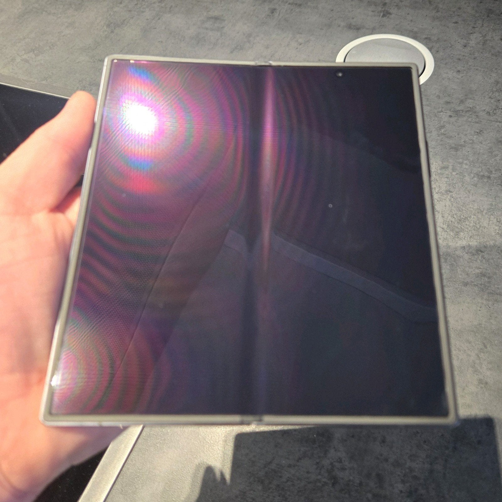 samsung Z FOLD 7 256 Gb jet black, Computers en Software, Apple iPads, Ophalen, Zo goed als nieuw, 256 GB