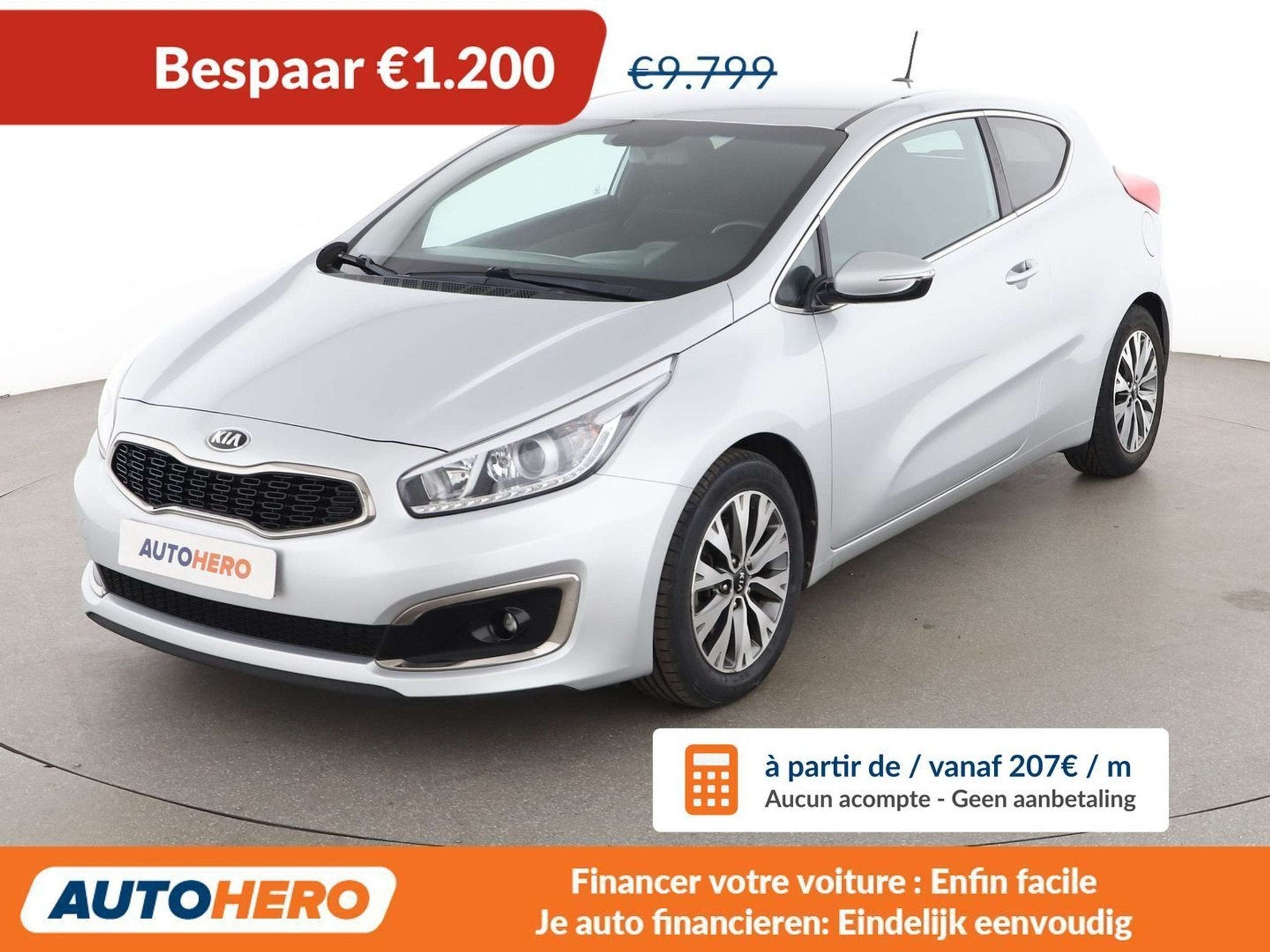 Kia ProCeed / pro_cee'd 1.0 TGDI Concept (bj 2016), Auto's, Voorwielaandrijving, Stof, Gebruikt, 135 g/km