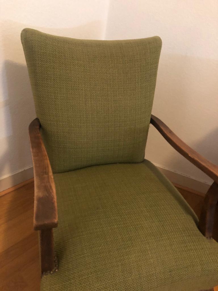 Fauteui, Ophalen, Gebruikt, Antique, 75 tot 100 cm