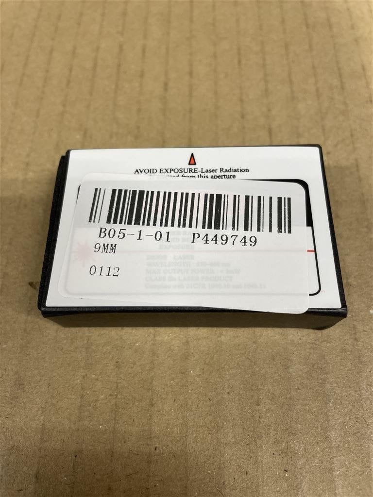 Laser kop - diode laser - b05-1-01 p449749 9mm, Ophalen of Verzenden, Nieuw, Laser