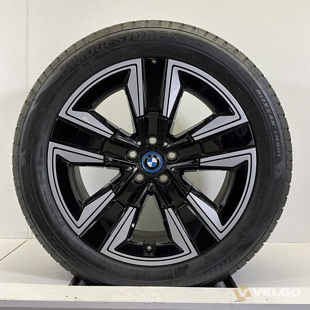 NIEUW BMW X3 IX3 G08 SET VELGEN + WINTERBANDEN 19 INCH ORIG., Neuf, Pneus et Jantes, Véhicule de tourisme, -