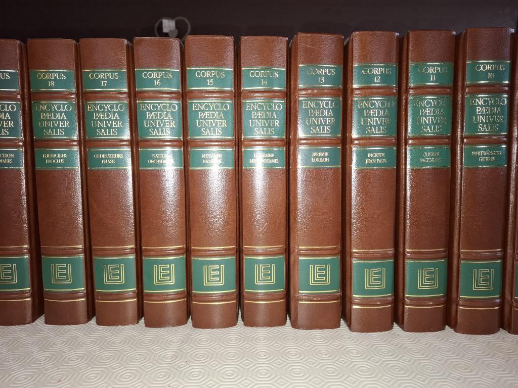 Encyclopédie Universalis (1990), Livres, Encyclopédies, Série complète, Enlèvement, Autre, Général