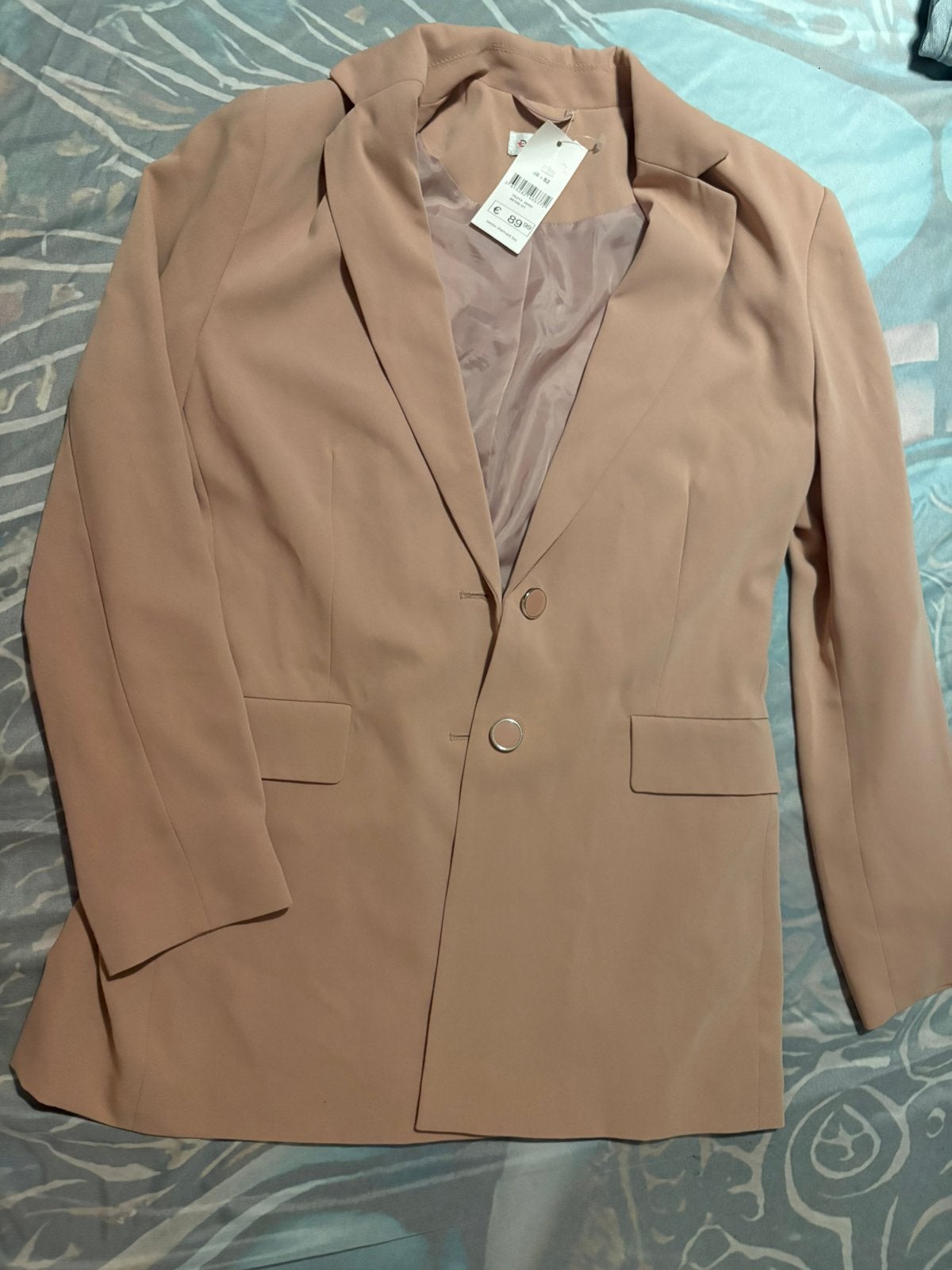 Blazer, Kleding | Dames, Blouses en Tunieken, Ophalen of Verzenden, Nieuw, Maat 38/40 (M), Beige