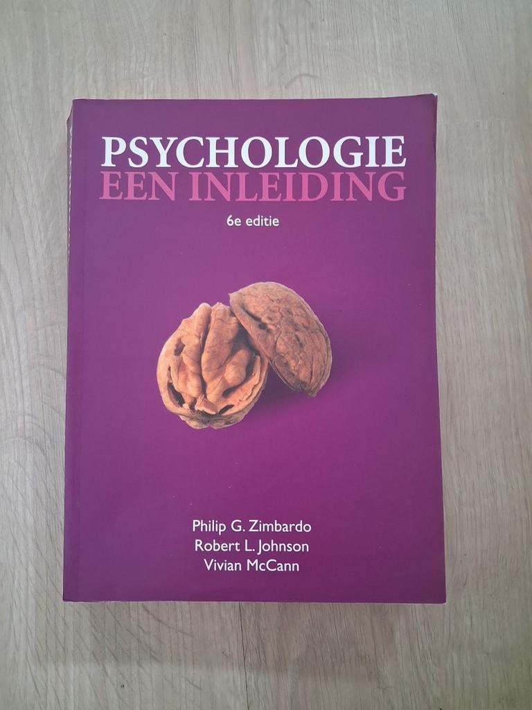 Psychologie een inleiding, Boeken, Studieboeken en Cursussen, Ophalen of Verzenden