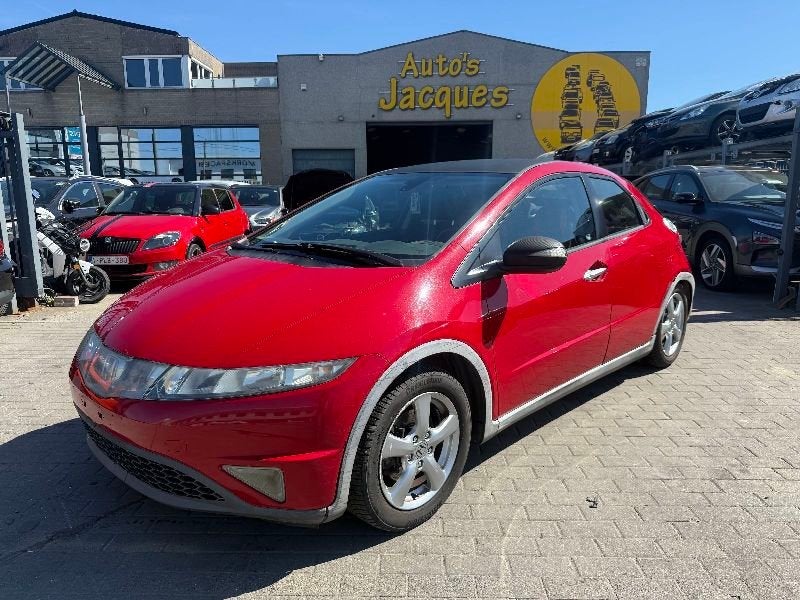 HONDA CIVIC ELEGANCE BENZINE 06/06, Autos, Rouge, Achat, Entreprise, Boîte manuelle