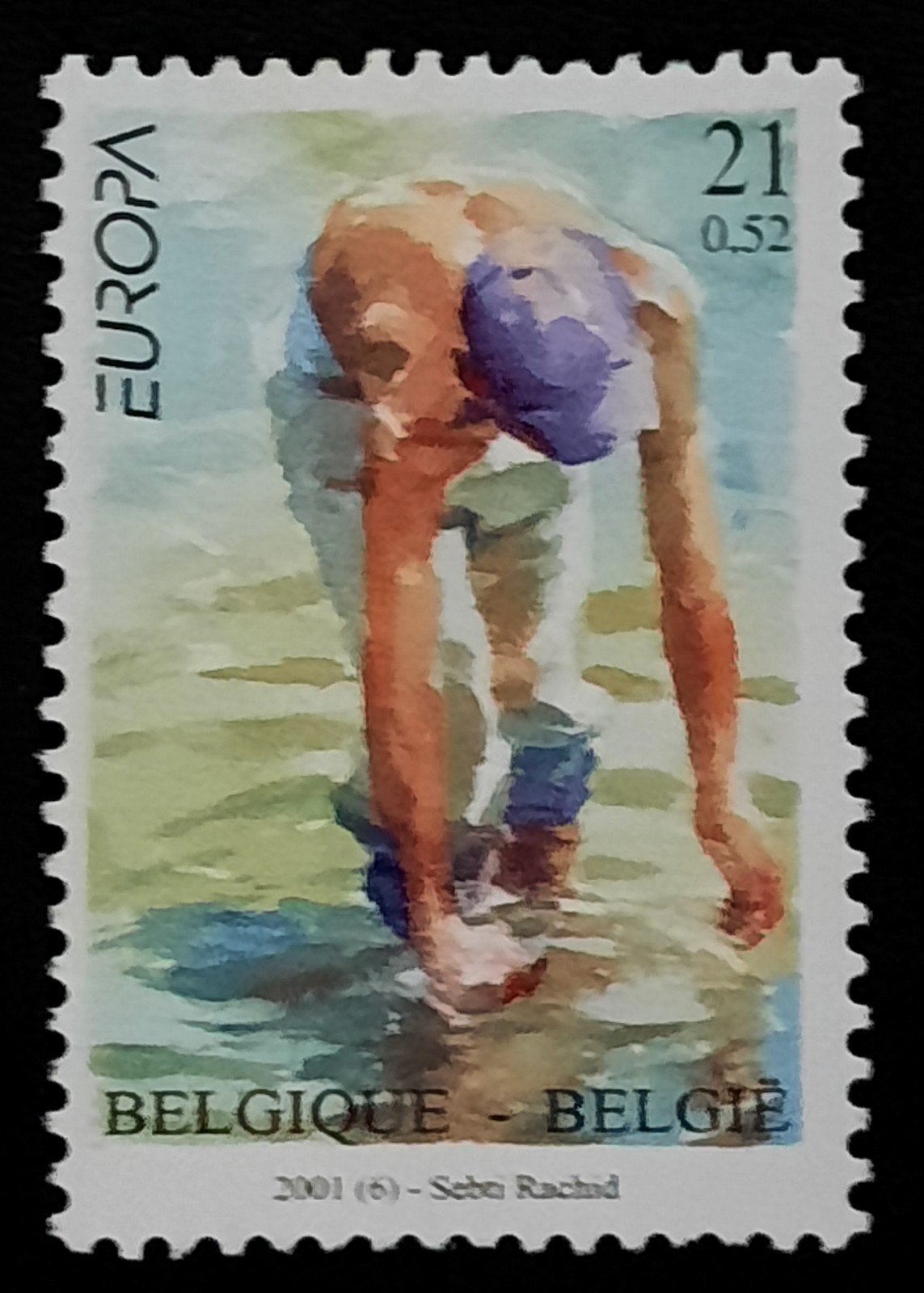 België: OBP 2989 ** Europa 2001., Europa, Frankeerzegel, Ophalen of Verzenden, Zonder stempel