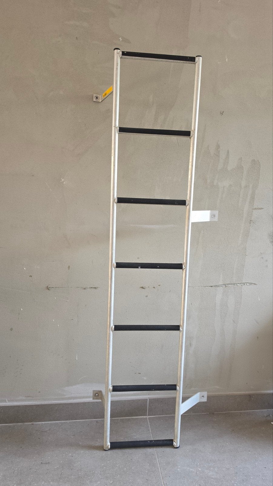 Alu achterdeurladder voor camionette H2, Ophalen, Ladder
