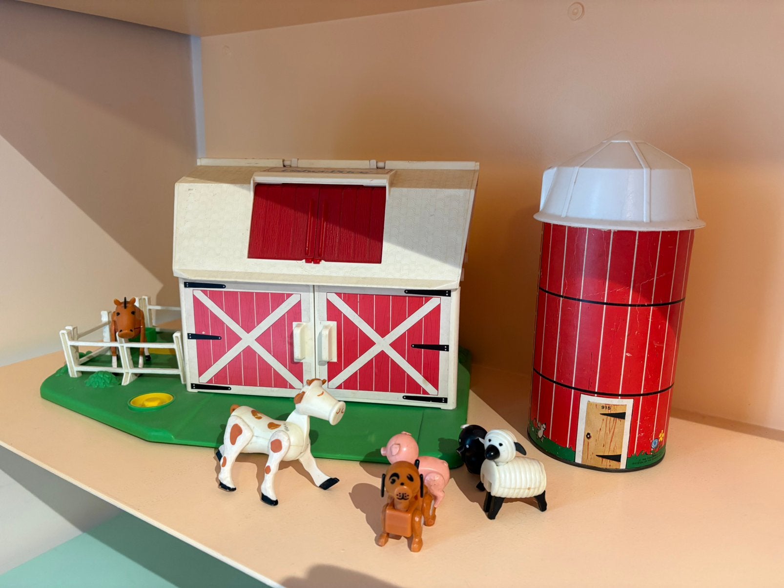 Fisher price retro boerderij, Ophalen, Gebruikt
