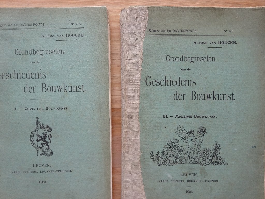 Geschiedenis van de Bouwkunst, 1902***, Boeken, Gelezen, Ophalen of Verzenden, Alfons van Houcke, Architectuur algemeen