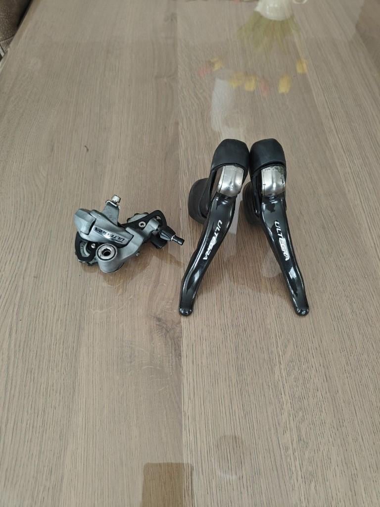 Shimano Ultegra RD-6700 Achterderailleur en Shifters, Fietsen en Brommers, Fietsonderdelen, Ophalen of Verzenden, Gebruikt, Racefiets