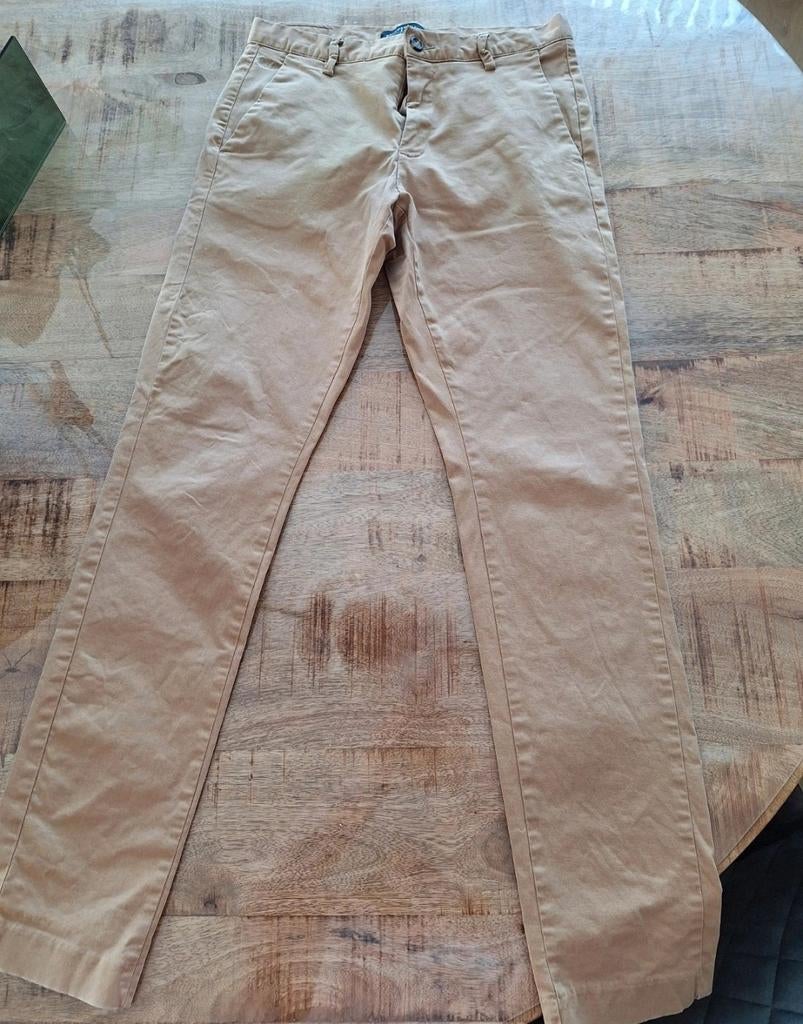 Lange broek, Bruce & Butler, Bruce & Buteler, Maat 48/50 (M), Beige, Ophalen of Verzenden