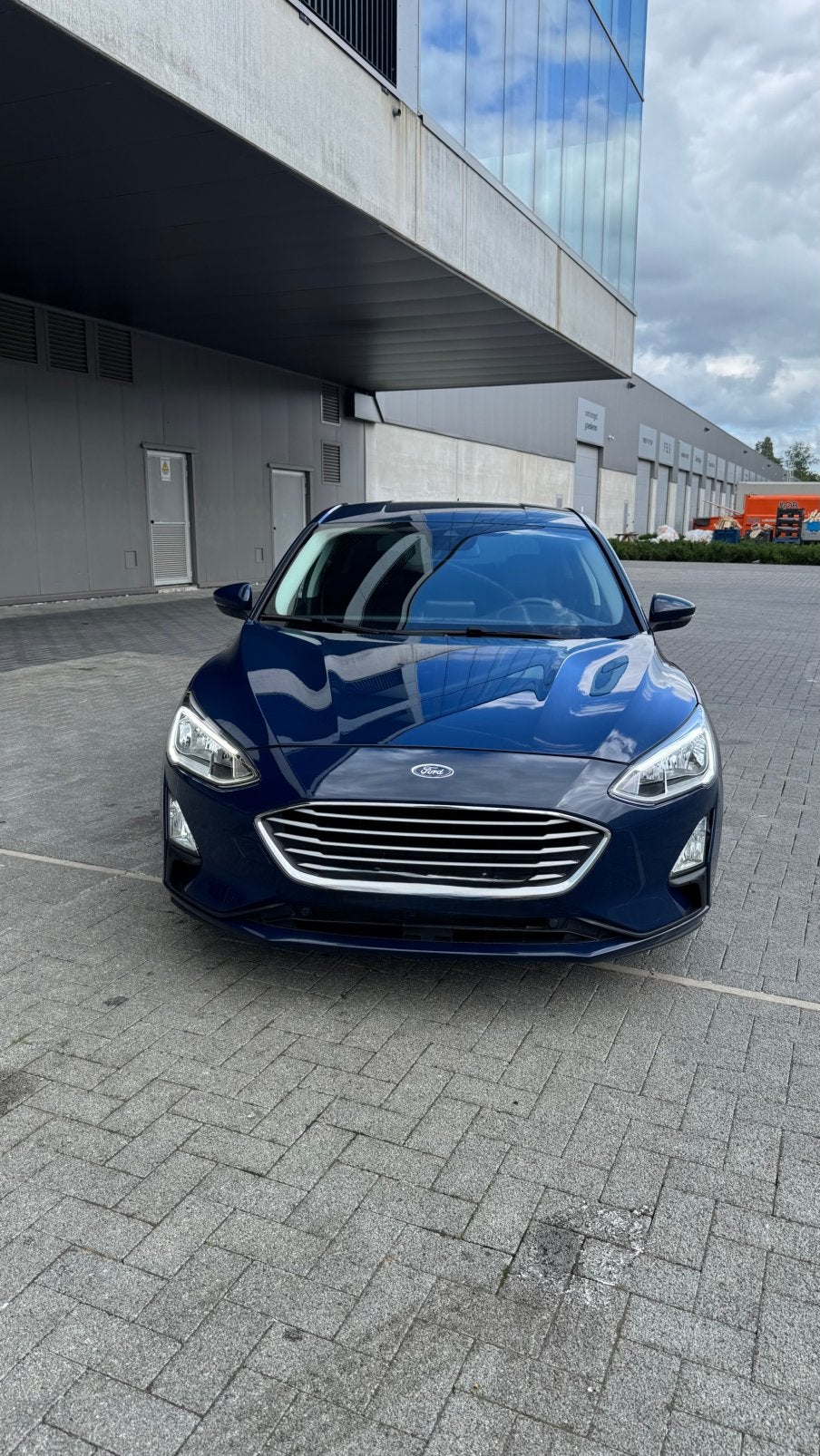 Ford Focus 1.0 EcoBoost 125 PK automaat, Auto's, Ford, Stof, Blauw, Navigatiesysteem, Berline