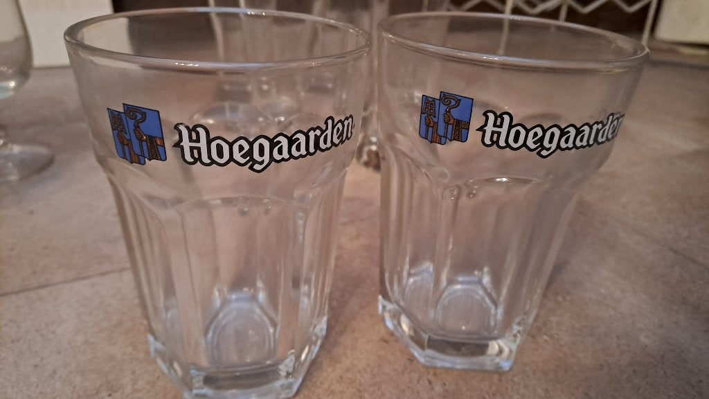 2 Hoegaarden glazen, Verzamelen, Ophalen
