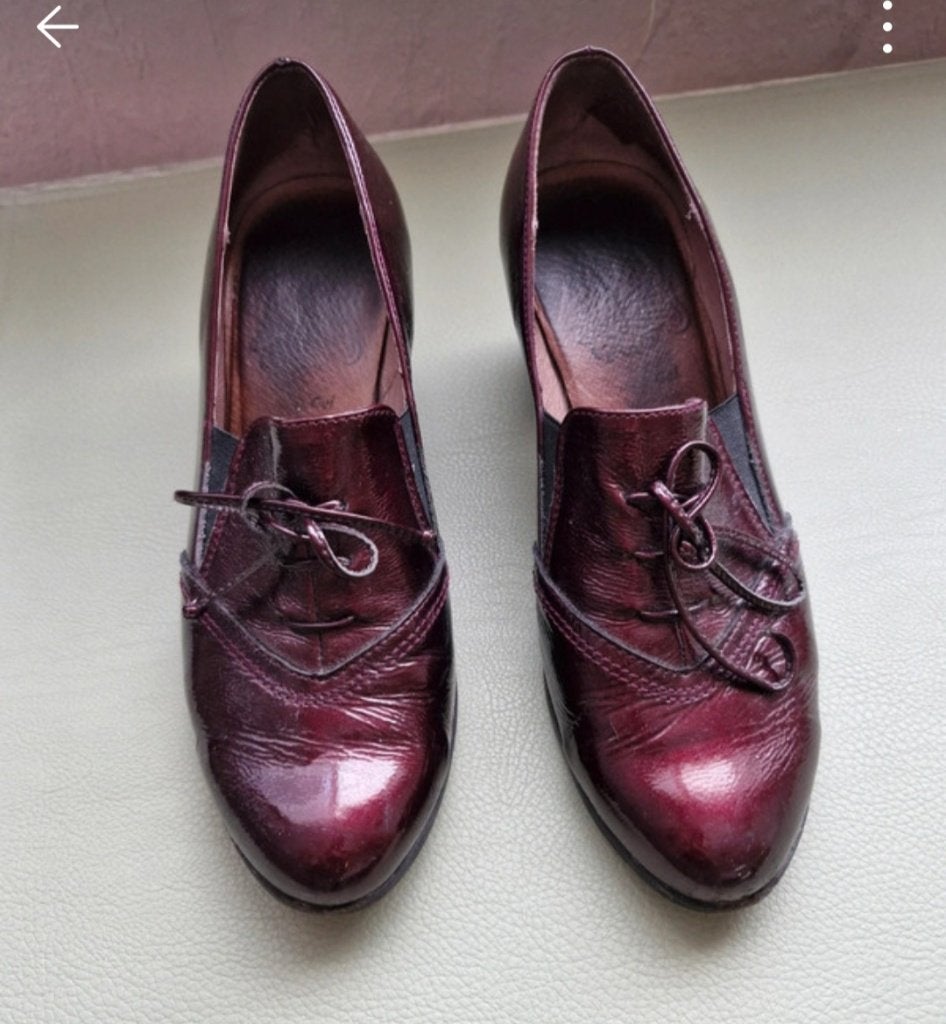 Leren damesschoenen, Ophalen, Pumps, Bruin, Wonders