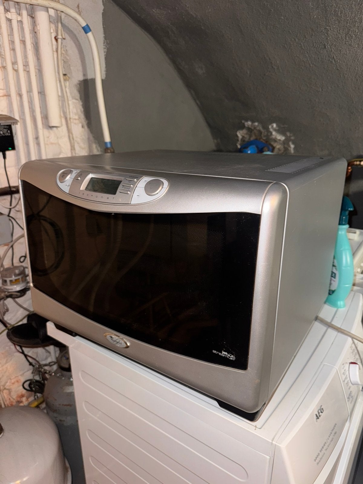 Micro-ondes Whirlpool JT 357, Electroménager, Micro-ondes, Gril, Enlèvement, Utilisé, À Poser