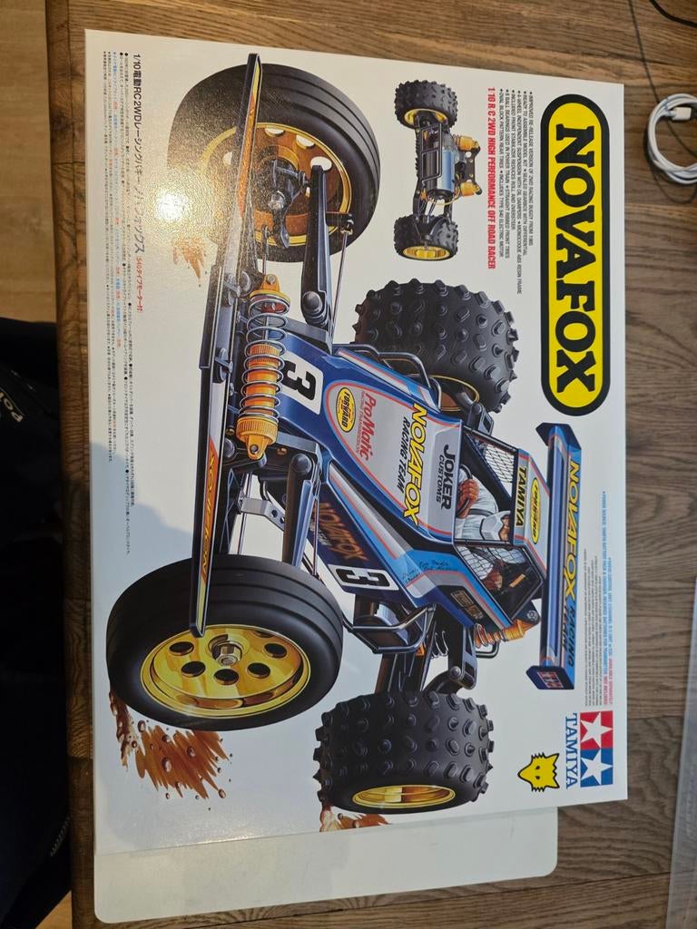 Nib 1/10 Tamiya novafox rc buggy, Hobby en Vrije tijd, Ophalen of Verzenden
