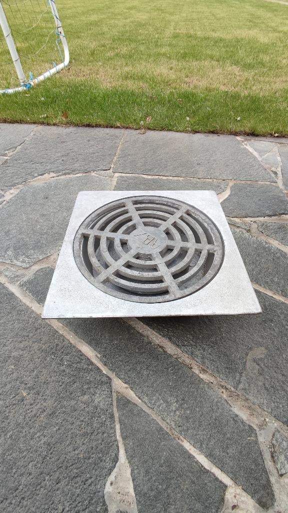 klokrooster  ABZ- roestvrij alu afvoerputje 29 op 29, Enlèvement, Neuf, Autres types