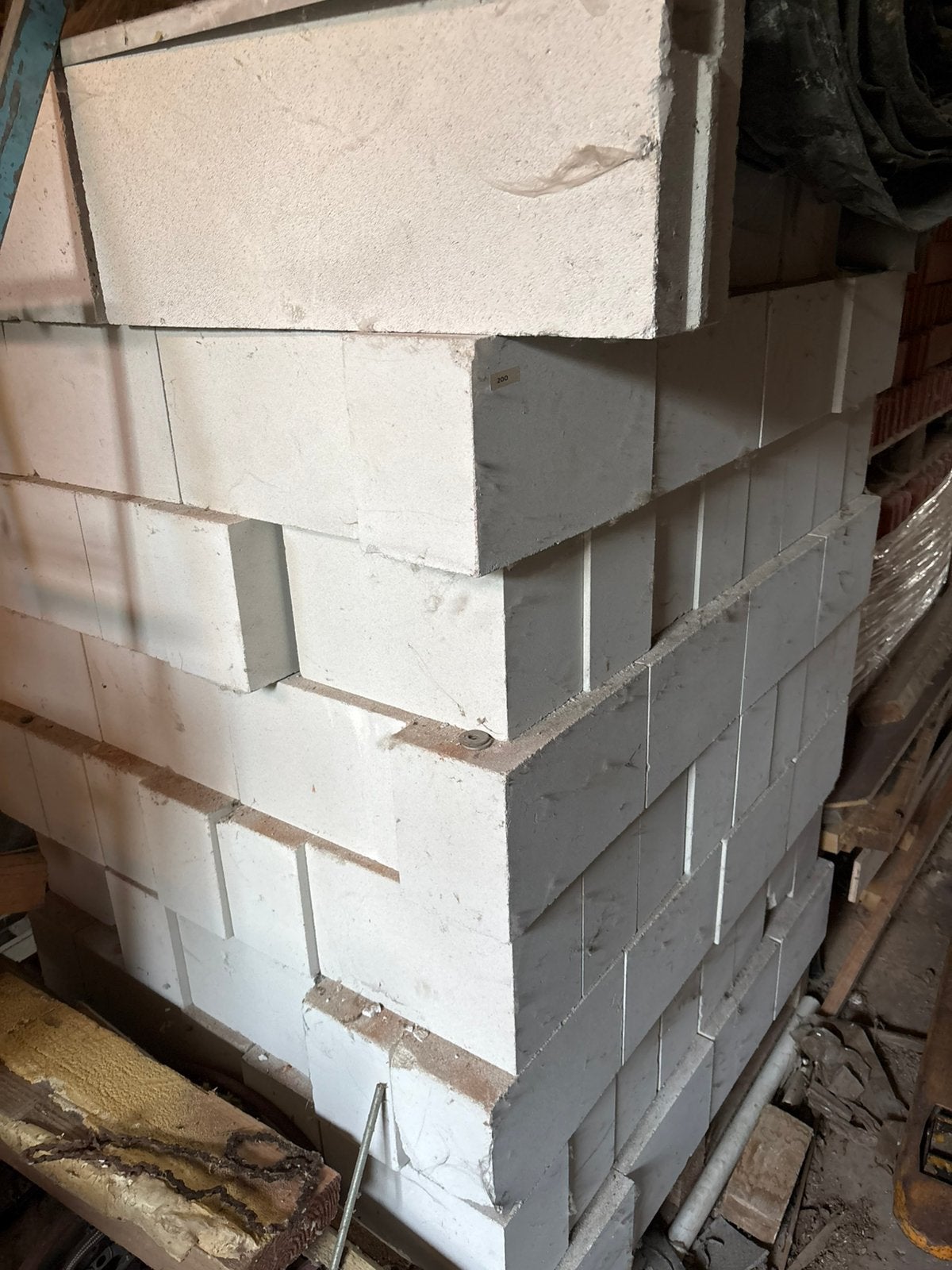 Silicaatstenen 14 breed, Doe-het-zelf en Bouw, Ophalen, Nieuw