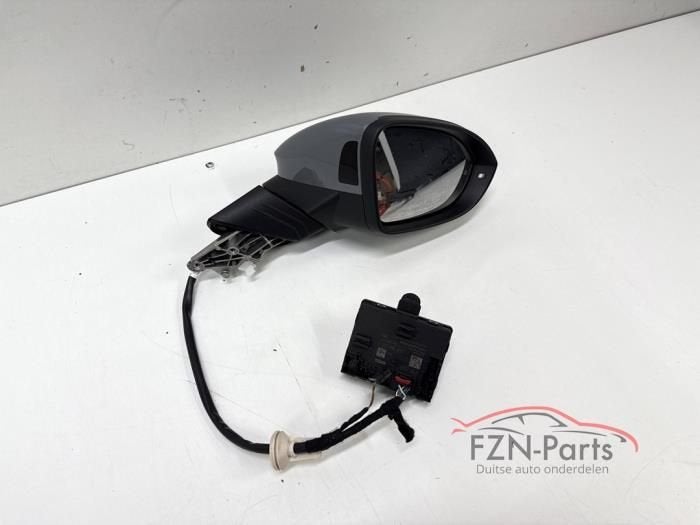 VW Golf 8 Facelift Inklapbaar Spiegel Rechts Side Assist Moo, Auto-onderdelen, Ophalen of Verzenden, Gebruikt