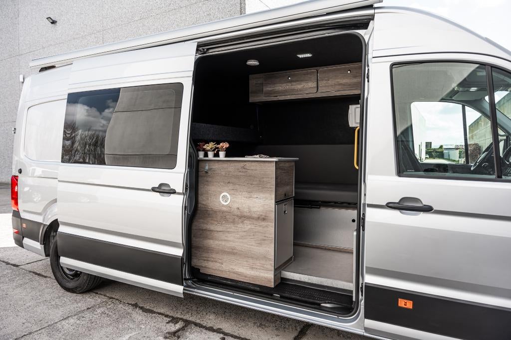 ***Volkswagen Crafter L3H2 2 x Cross moto camper ***, Voorwielaandrijving, Stof, 4 cilinders, Volkswagen