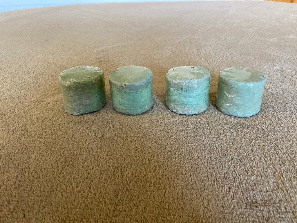 4 ronde balen stro met plastiek rond, schaal 1:32, Ophalen of Verzenden, Zo goed als nieuw, Jongen of Meisje