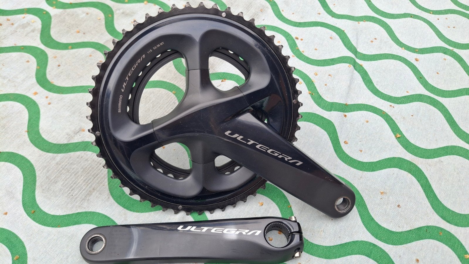 Pédalier Shimano R8000 Ultegra 11 vitesses 52-36, Vélos & Vélomoteurs, Enlèvement ou Envoi, Utilisé, Racefiets, Shimano Ultegra