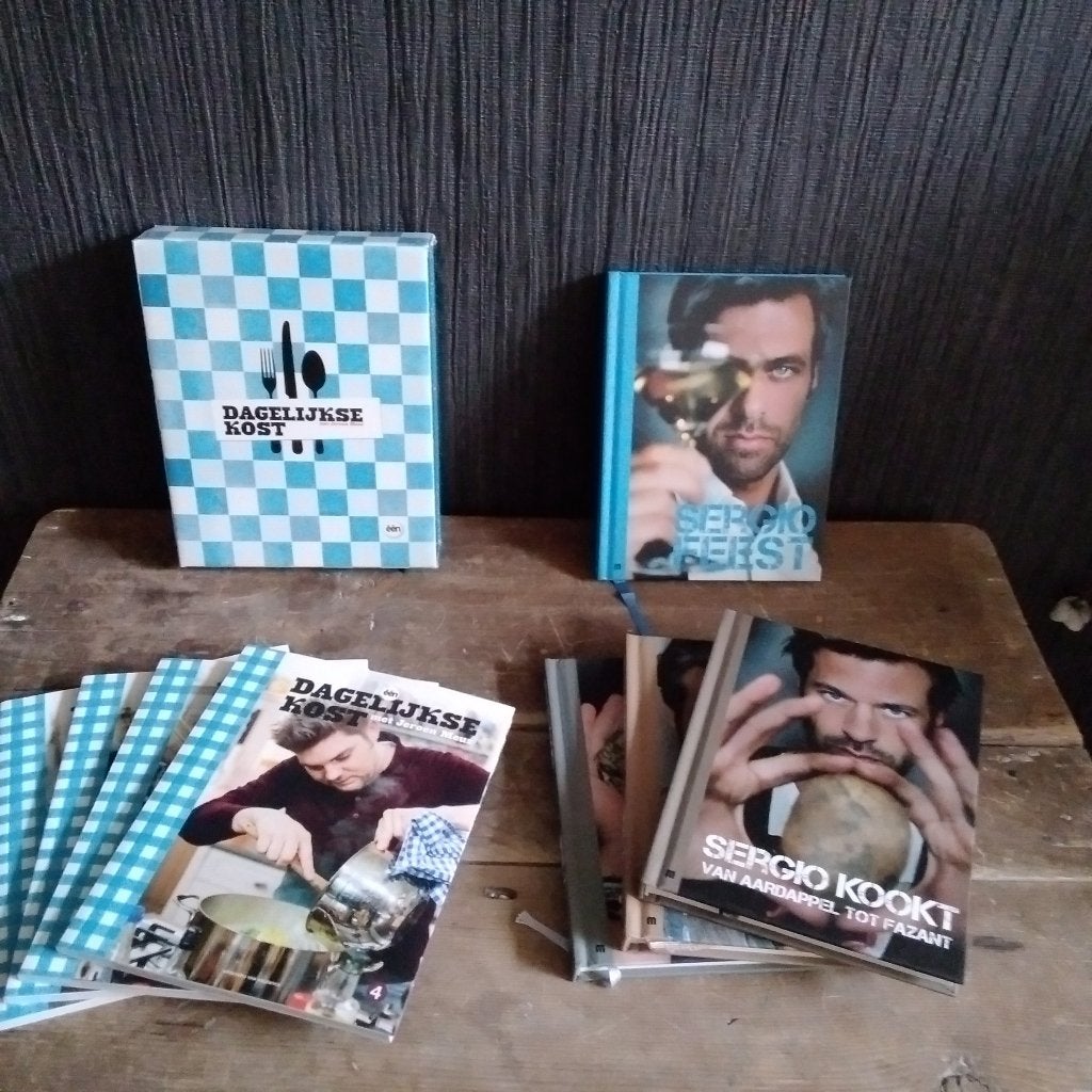 Kookboeken Sergio Herman en Jeroen Meus, Boeken, Verzenden, Zo goed als nieuw