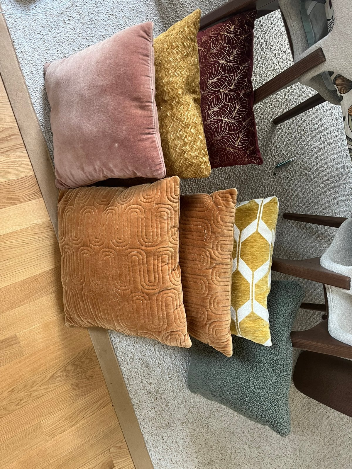 Lot de coussins Maisons du Monde, Maison & Meubles, Accessoires pour la Maison | Coussins, Enlèvement, Autres marques, Multicolore