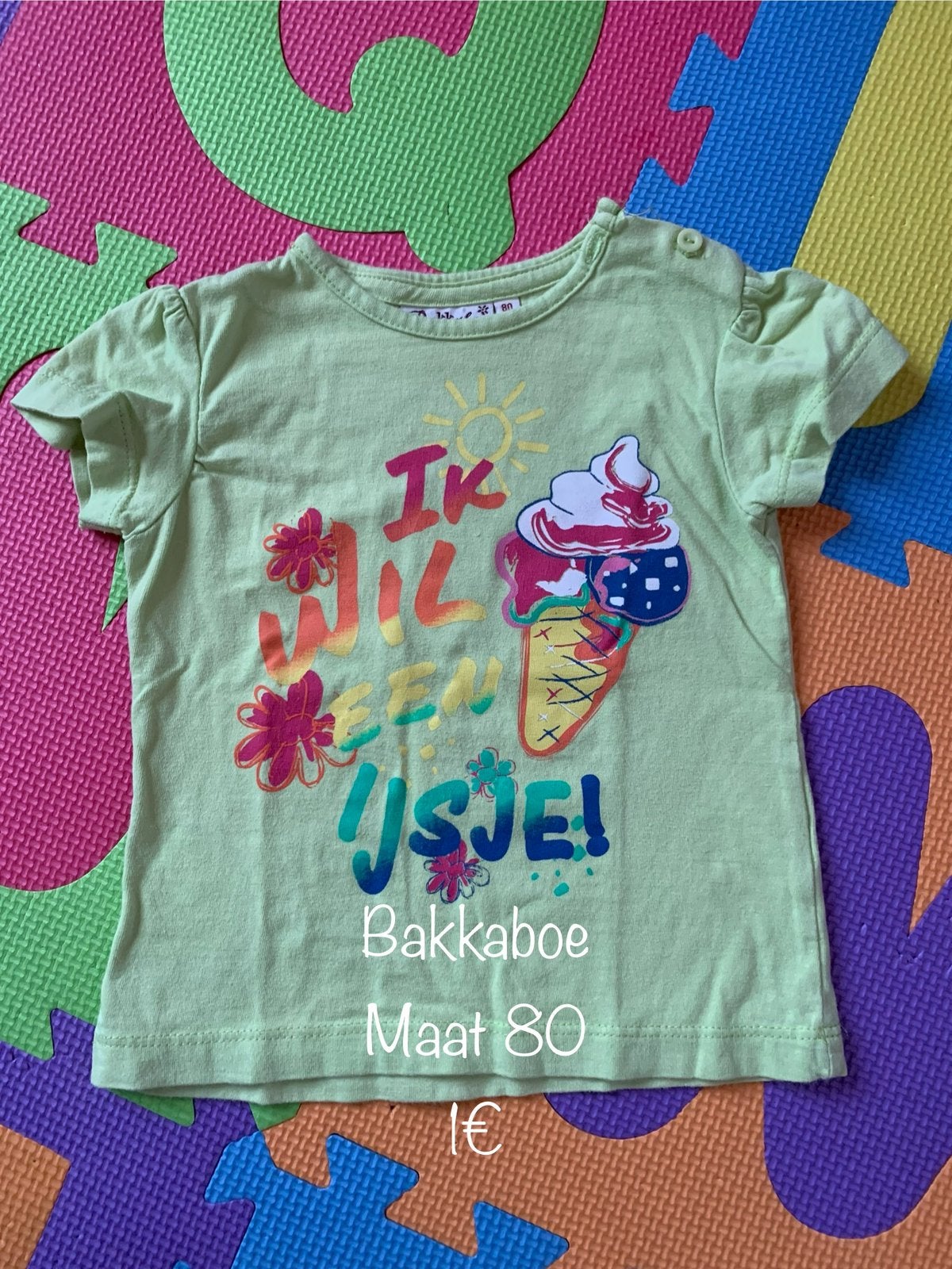 Pakket meisje maat 80, Enfants & Bébés, Vêtements de bébé | Taille 80, Enlèvement, Comme neuf, Fille