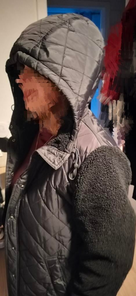 Fijne warme jas, globalfun, zwart, wollen mouwen, Kleding | Dames, Ophalen