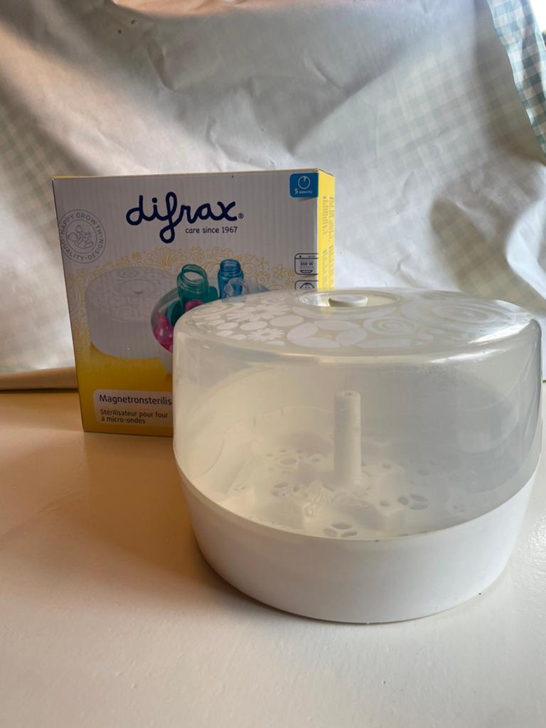 Difrax magnetronsterilisator, Kinderen en Baby's, Babyvoeding en Toebehoren, Ophalen, Gebruikt, Sterilisator
