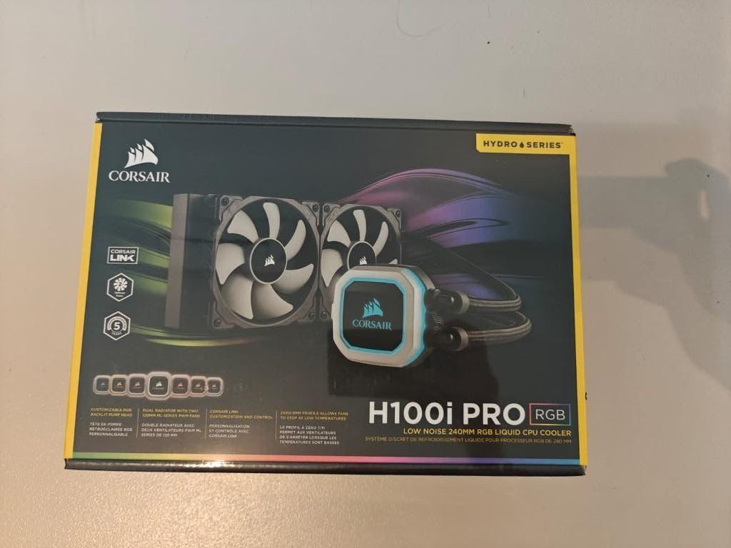 Corsair H100i PRO, Enlèvement ou Envoi, Neuf, Refroidisseur ordinateur à eau