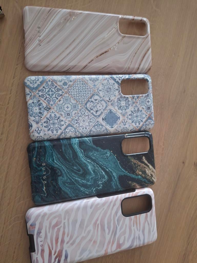 4 Samsung s20 hoesjes (nieuw) - merk Burga, Ophalen