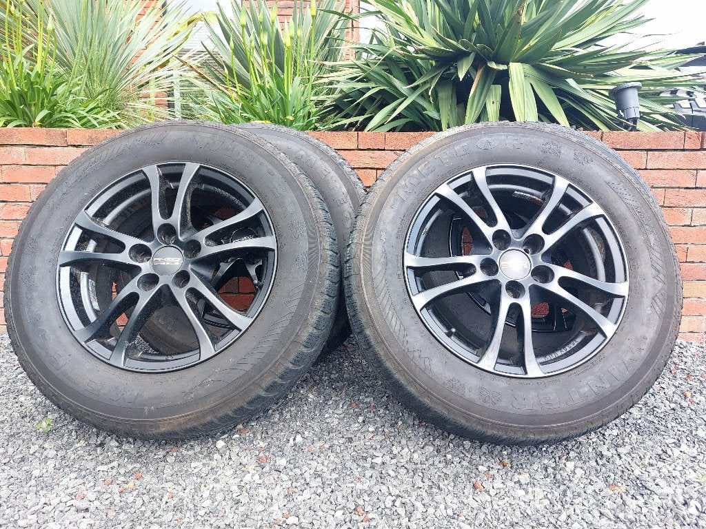 16" Velgen met winterbanden 215/65R16 98H, Autos : Pièces & Accessoires, Pneus & Jantes, 16 pouces, Véhicule de tourisme, Enlèvement