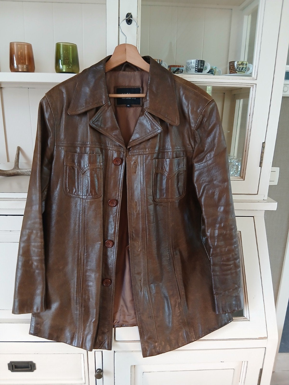 lederen jas, Kleding | Heren, Jassen | Winter, Ophalen